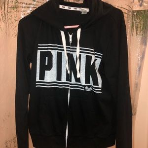 Black Victoria’s Secret Pink jacket